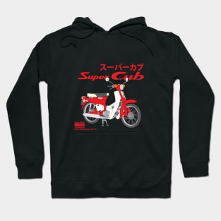 The classic 1970's Honda Super Cub C70 Hoodie